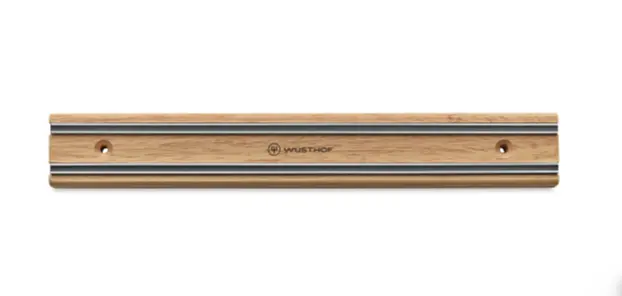 Wüsthof 12-Inch Beech Magnetic Knife Strip – Eco-Friendly Wood Accent 1