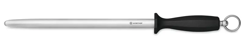 Wüsthof 12-Inch Oval Fine-Grit Honing Steel 1