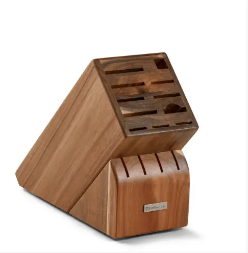 Wüsthof 15-Slot Acacia Wood Knife Block 1
