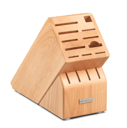 Wüsthof 15-Slot Natural Wood Knife Block 1