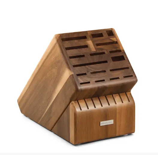 Wüsthof 25-Slot Acacia Wood Knife Block 1