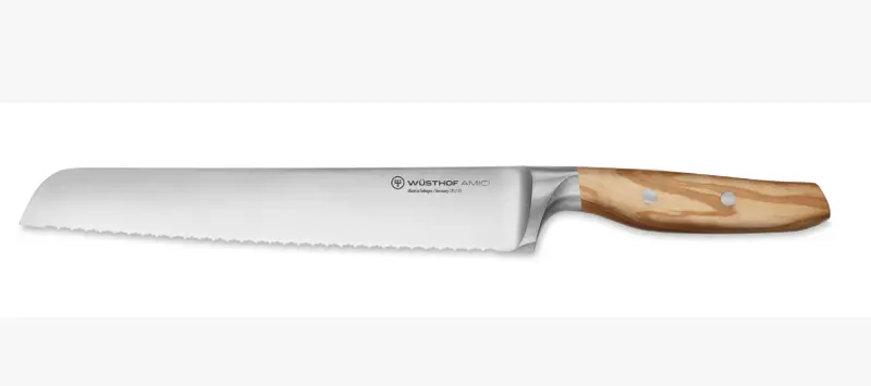 Wüsthof Amici 9-Inch Double-Serrated Bread Knife 1