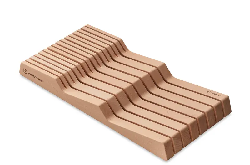 Wüsthof Beechwood In-Drawer Knife Tray – 15-Slot Organizer 1