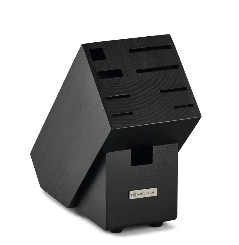 Wüsthof Black Ash 9-Slot Knife Block For Compact Kitchens 1