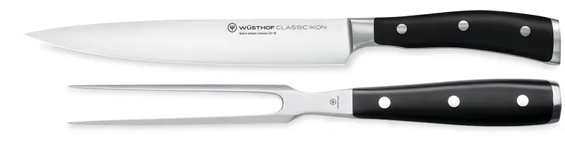 Wüsthof Classic Ikon 2-Piece Carving Knife Set 1