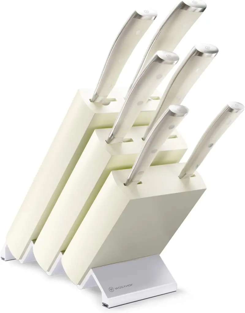 Wüsthof Classic Ikon Crème 7-Piece Knife Block Set 1