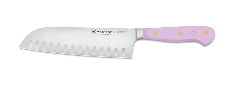 Wüsthof Classic Purple Yam 7-Inch Hollow-Ground Santoku Knife 1