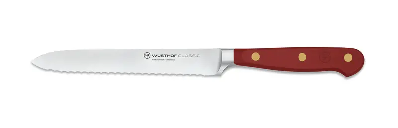 Wüsthof Classic Tasty Sumac 5-Inch Serrated Utility Knife 1