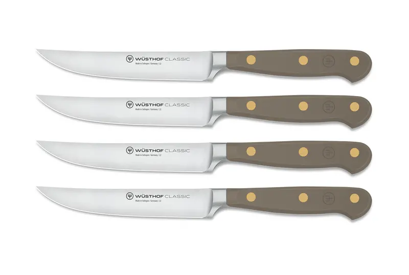 Wüsthof Classic Velvet Oyster 4-Piece Steak Knife Set 1