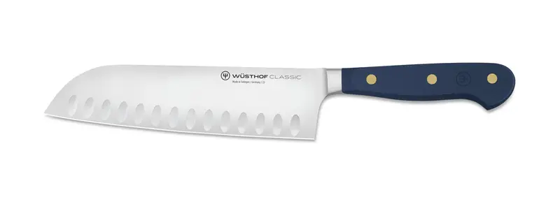 Wüsthof Classic Wild Blueberry 7-Inch Hollow-Ground Santoku Knife 1