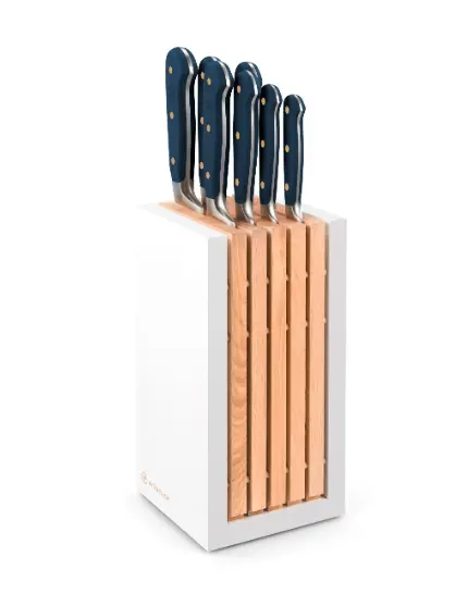Wüsthof Classic Wild Blueberry 8-Piece Knife Block Set 1