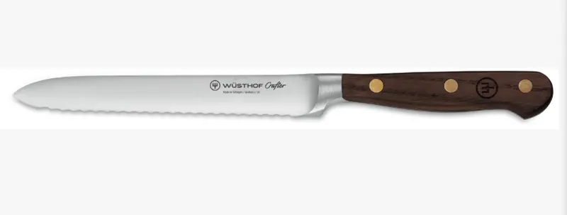 Wüsthof Crafter 5-Inch Serrated Utility Knife 1