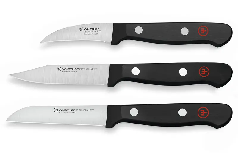 Wüsthof Gourmet 3-Piece Paring Knife Set 1