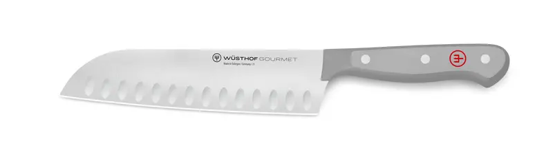Wüsthof Gourmet Grey 7-Inch Hollow-Grind Santoku Knife 1