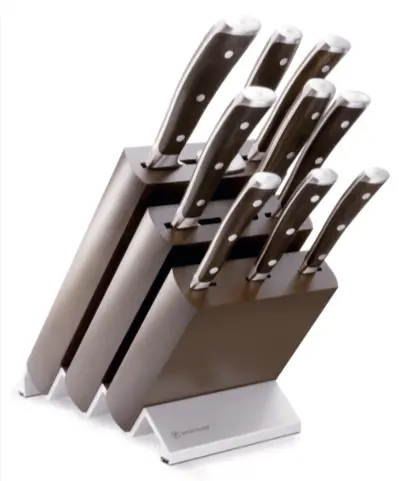 Wüsthof Ikon 10-Piece Knife Block Set 1