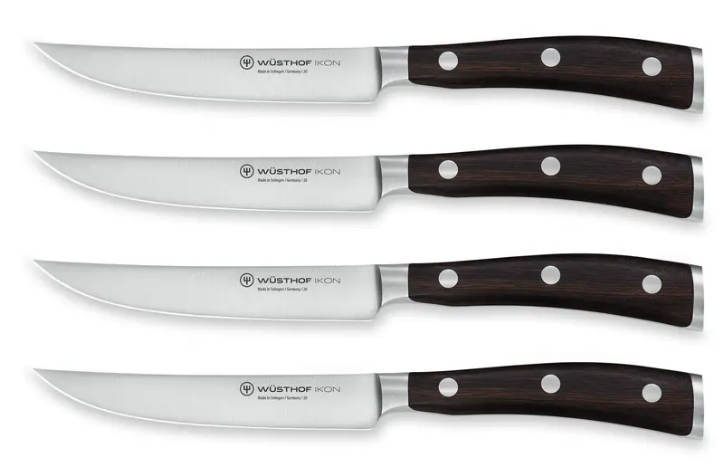 Wüsthof Ikon 4-Piece Steak Knife Set 1