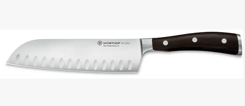 Wüsthof Ikon 7-Inch Hollow-Ground Santoku Knife 1