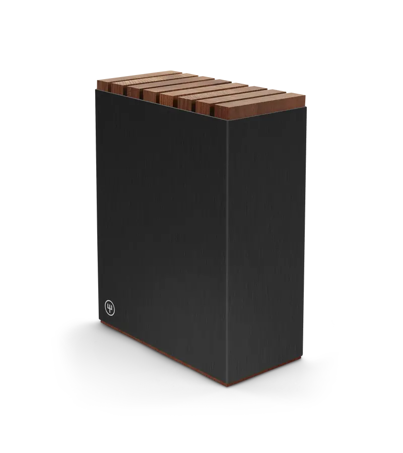 Wüsthof Performer Series Aluminum Knife Block – Modern Black Finish 1