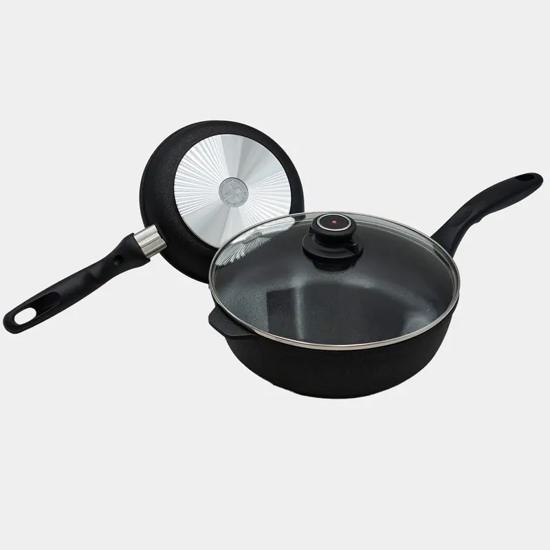 Xd 2-Piece Set: 8" Fry Pan & 3.8-Qt Saute Pan With Glass Lid 1
