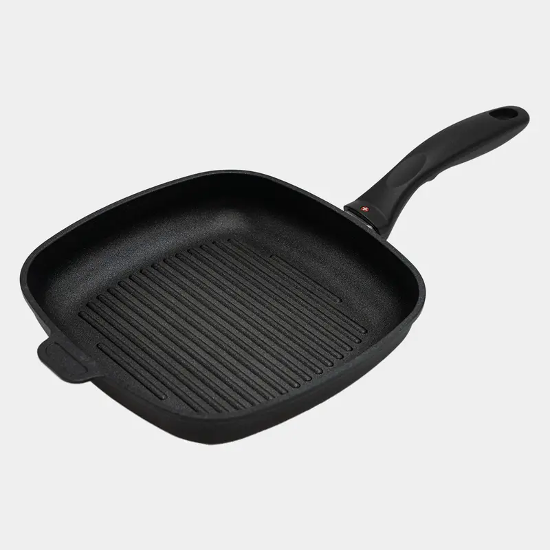 Xd Ceramic Nonstick Square Grill Pan – Compact Design 1