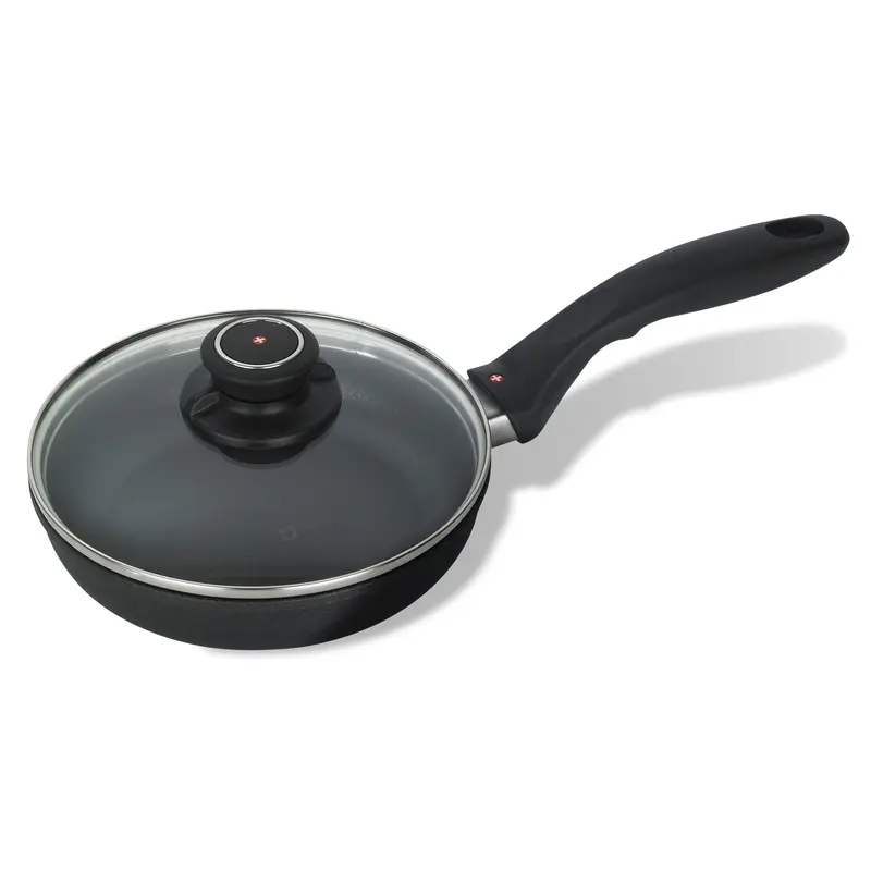 Xd Nonstick Fry Pan With Shatterproof Glass Lid 1