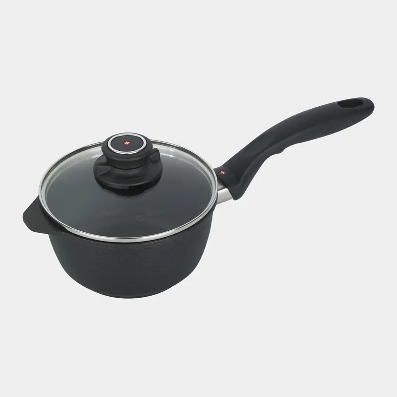 Xd Nonstick Saucepan With Durable Glass Lid 1