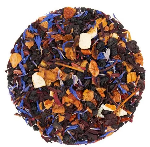 Yummy Berry Kids’ Herbal Tea – Caffeine-Free Fruit Infusion (1.1 Lbs) 1