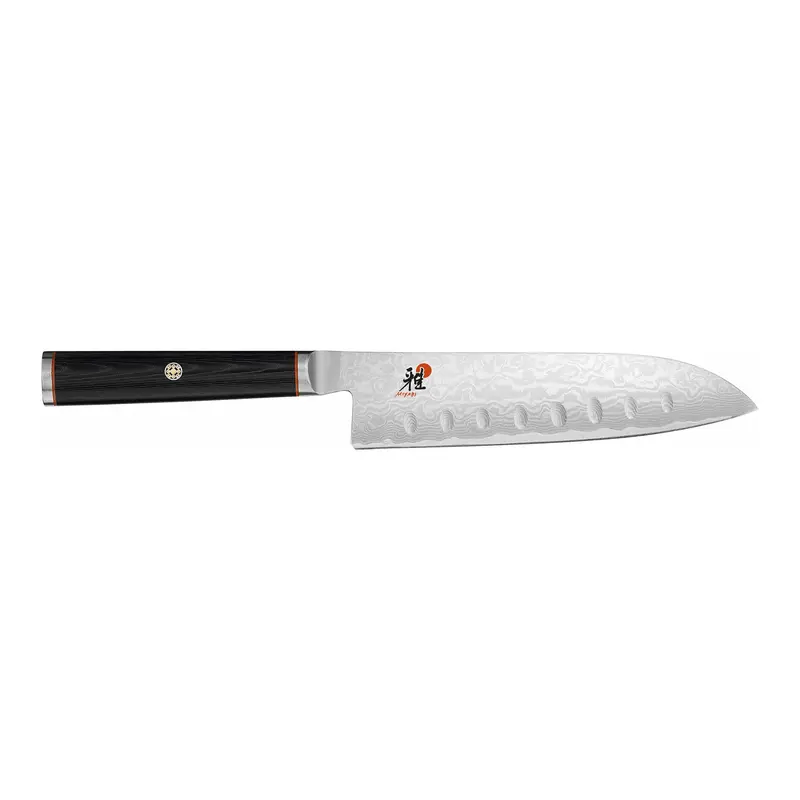 Zwilling Miyabi Kaizen 5.5-Inch Hollow-Edge Santoku Knife 1