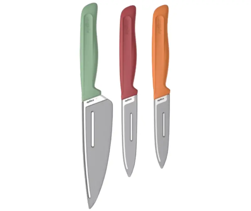 Zyliss Classic 3-Piece Knife Set: Paring + Utility Blades 1
