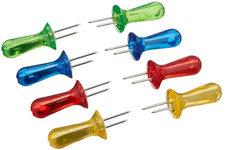 Zyliss Interlocking Corn Holders – 8-Piece Set For Easy Grilling And Serving 1