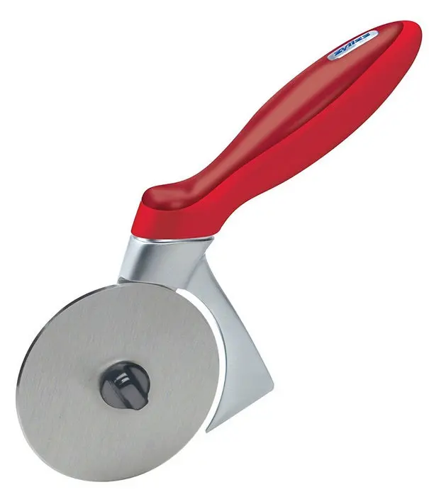 Zyliss Pizza Slicer With Built-In Crust Cutter – Stainless Steel Wheel Blade 1