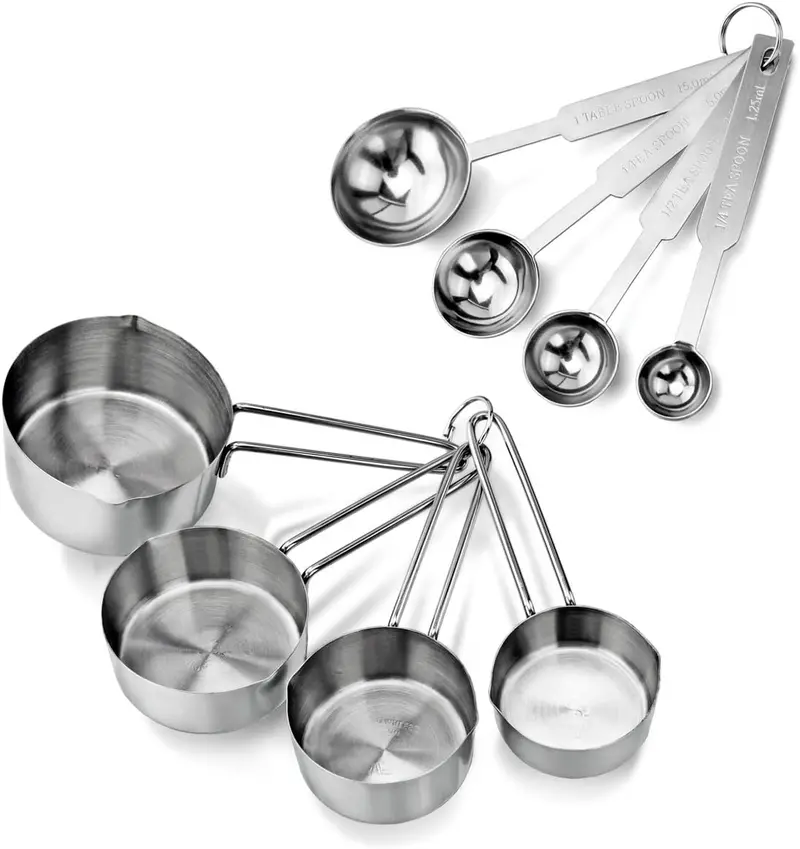 Zyliss Stainless Steel Measuring Cups – 4-Piece Set 1